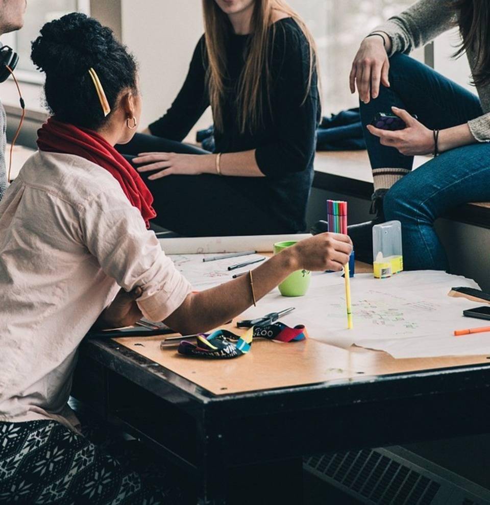 Studierende Lerngruppe