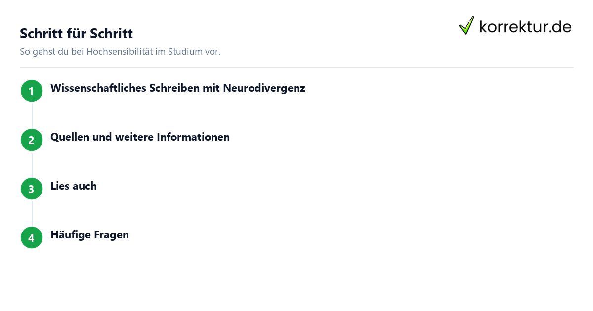 Häufige Fragen Häufige Fragen: Hochsensibilität im Studium