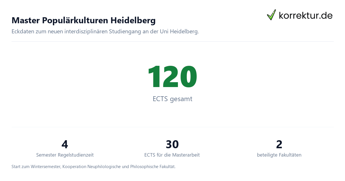 Master Populärkulturen Heidelberg Masterarbeit über Populärkulturen schreiben: Eckdaten zum neuen Master in Heidelberg