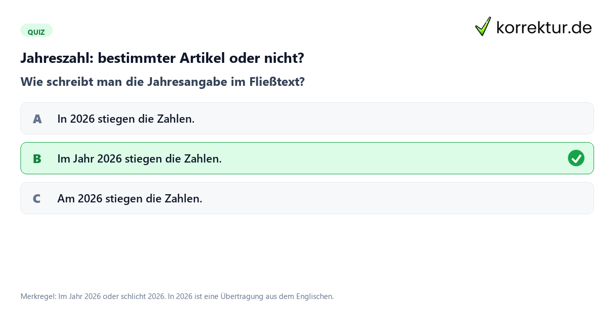 Bestimmter Artikel