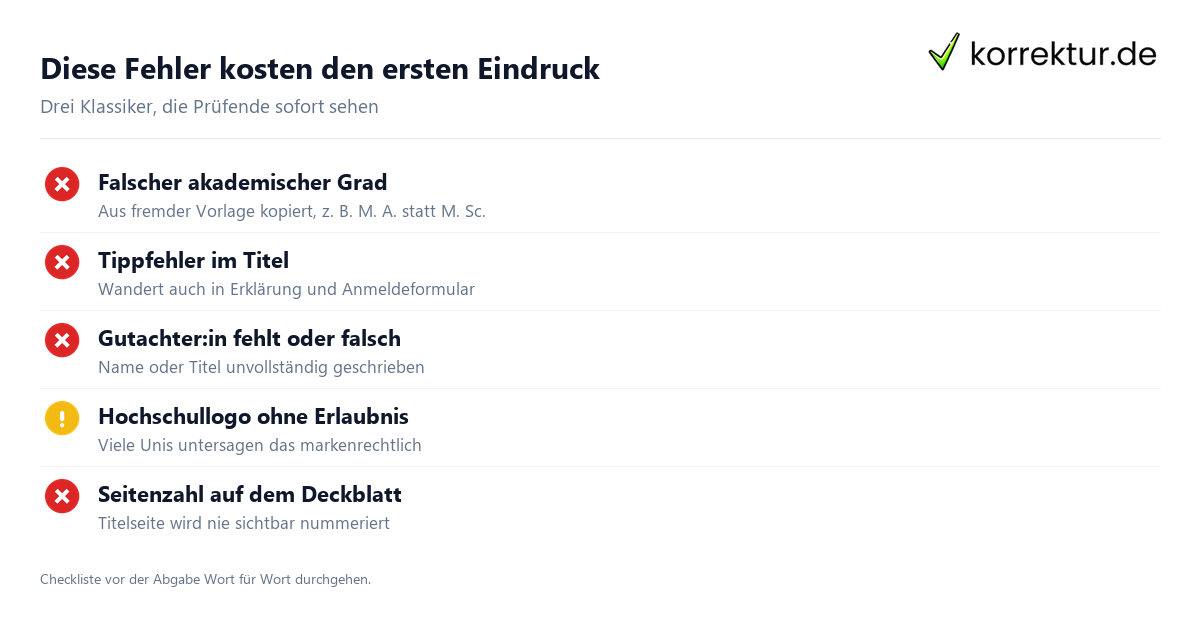 Deckblatt Masterarbeit