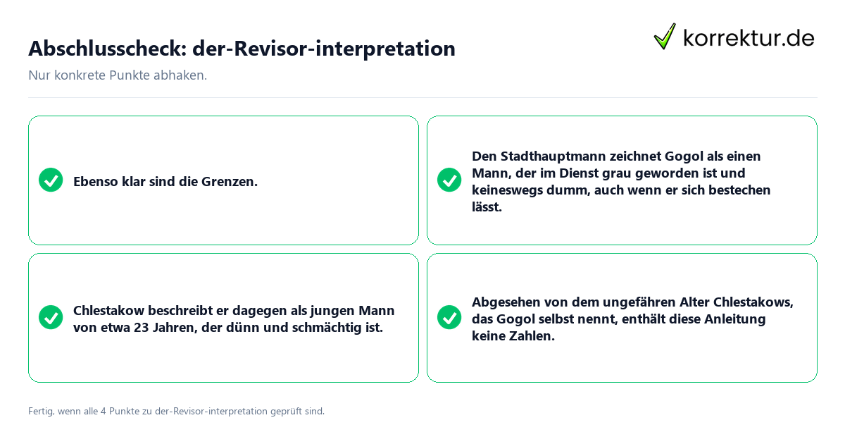 Konkreter Abschlusscheck zu der-Revisor-interpretation