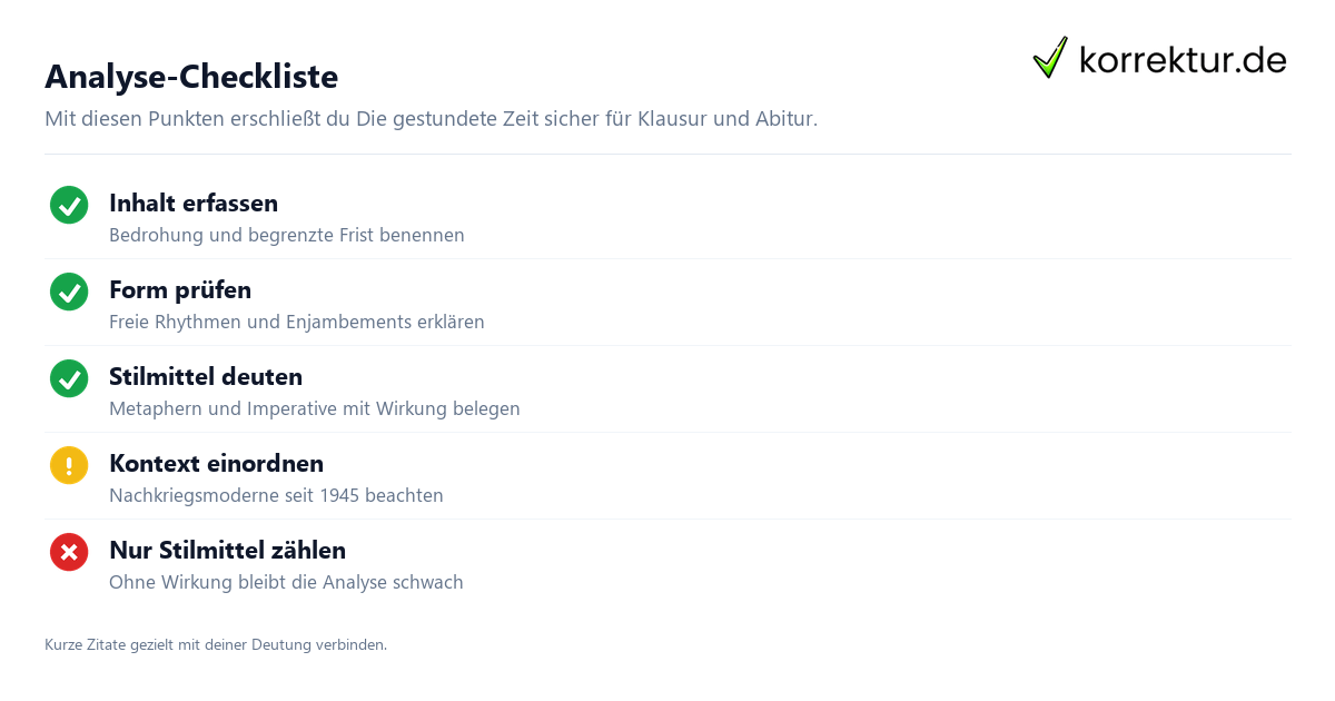 Die gestundete Zeit