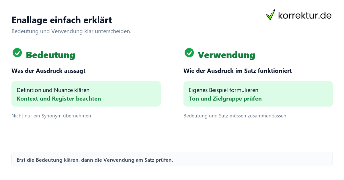 Enallage einfach erklärt mit Bedeutung und passender Verwendung im Vergleich