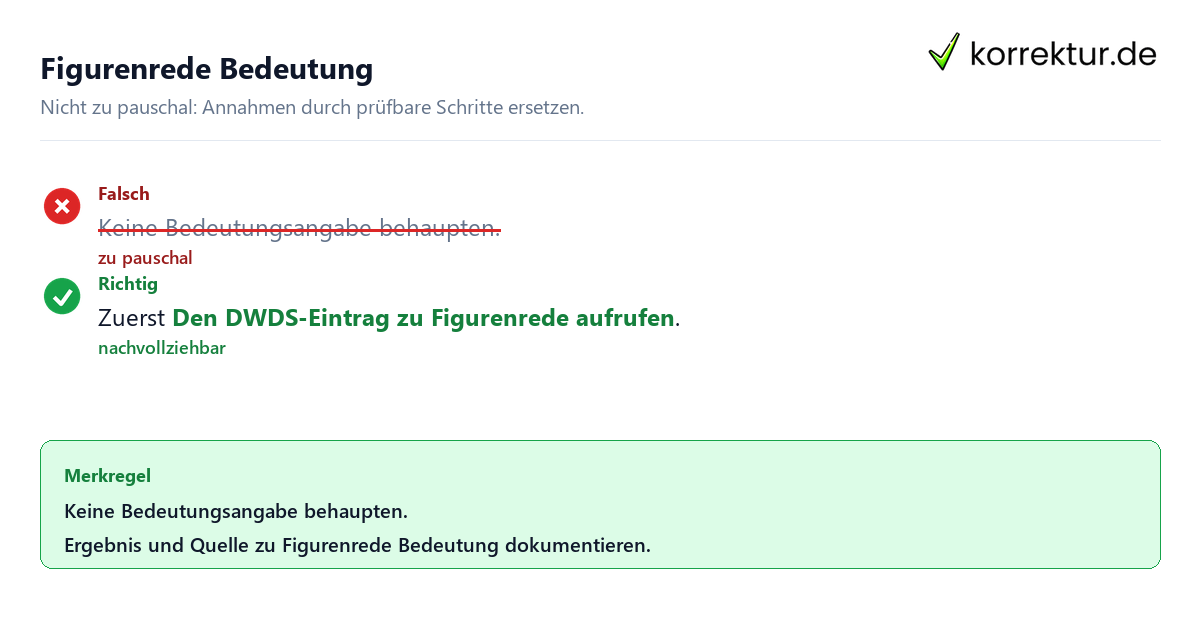 Figurenrede Bedeutung Ungeeignete und belastbare Vorgehensweise bei Figurenrede Bedeutung