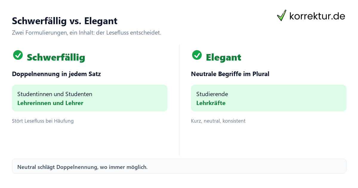 Gendergerechte Sprache Gendergerechte Sprache