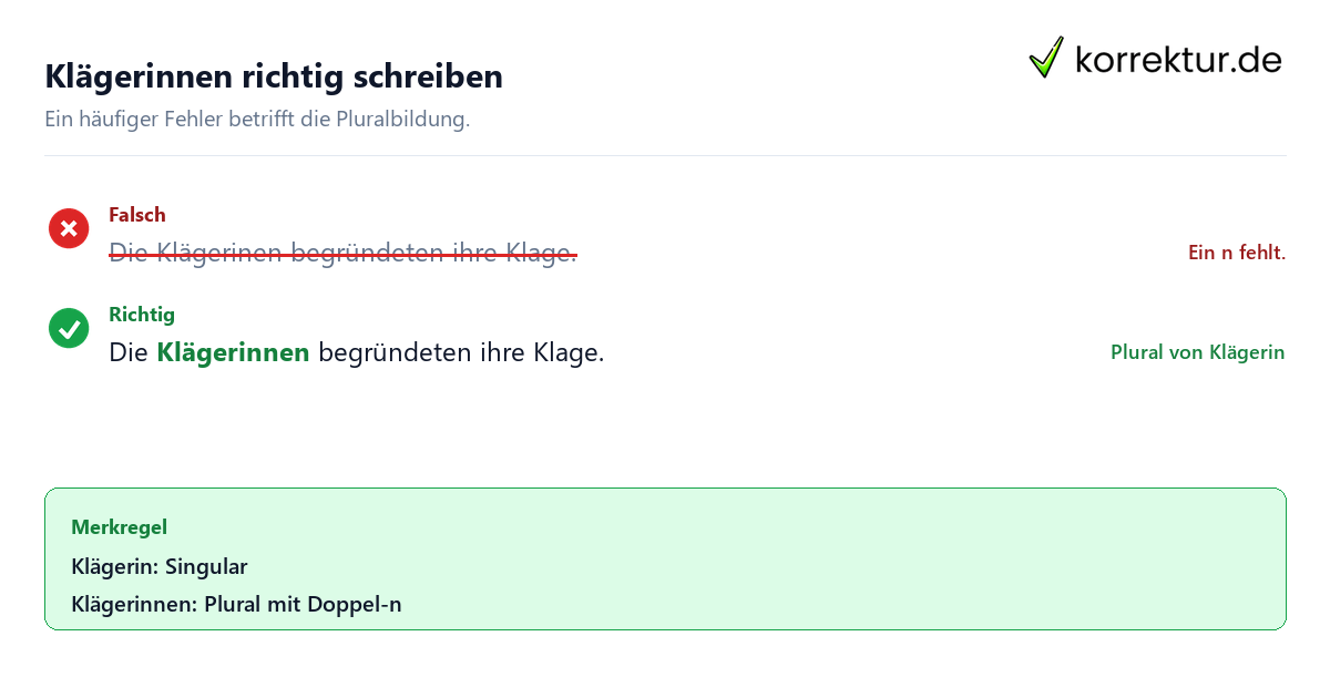Gendern Kläger: Checkliste für wissenschaftliche Arbeiten