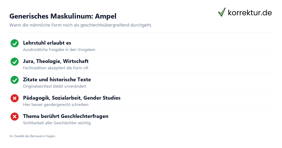 Generisches Maskulinum
