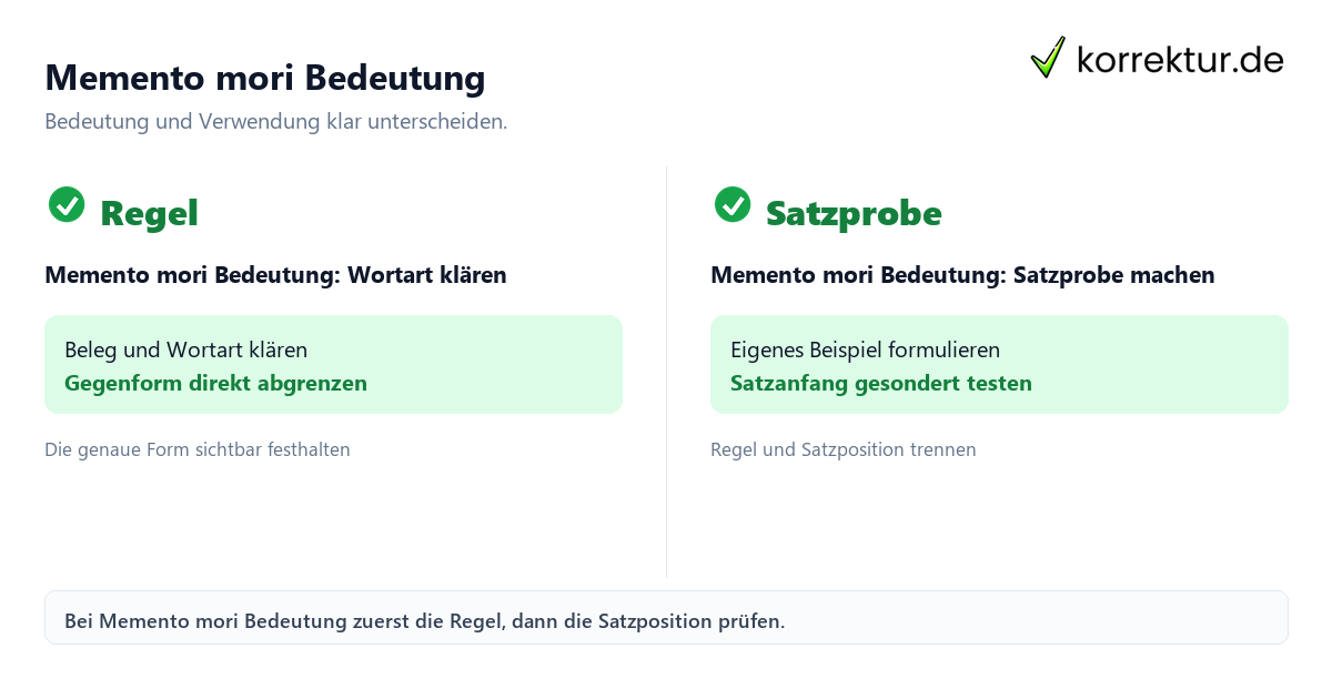 Memento mori Bedeutung Memento mori Bedeutung mit Bedeutung und passender Verwendung im Vergleich