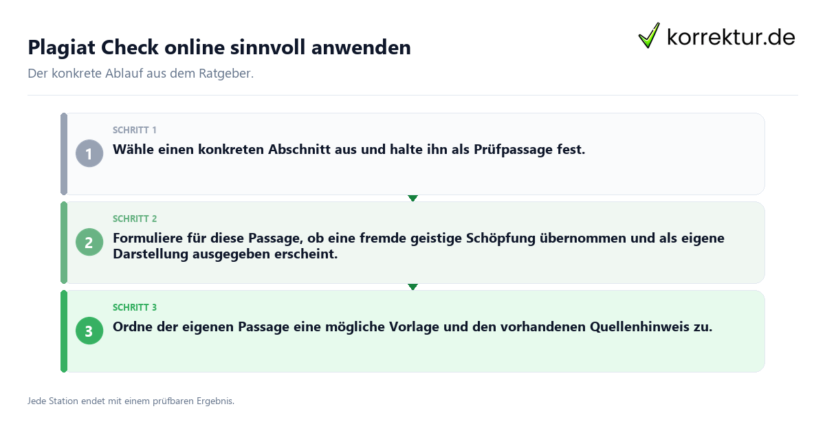 Konkrete Schritte zu Plagiat Check online sinnvoll anwenden