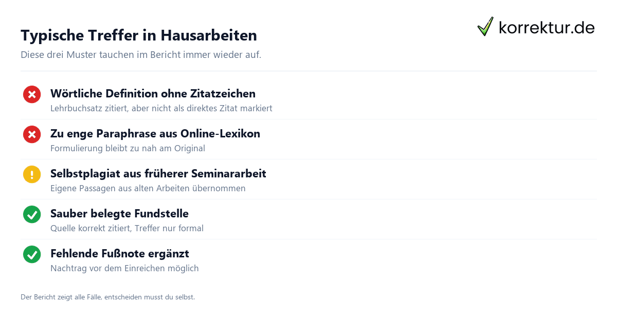 Plagiatsprüfung Hausarbeit: Preisbeispiel 15 Normseiten für 4,35 Euro