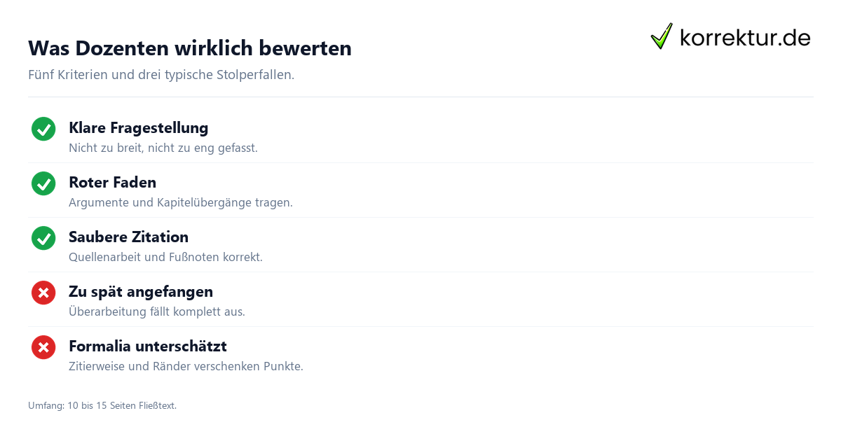 Seminararbeit schreiben