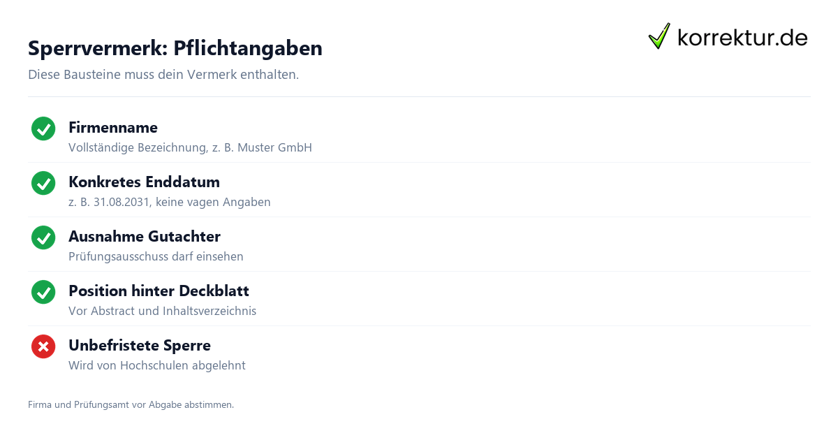 Sperrvermerk Masterarbeit Sperrvermerk Masterarbeit