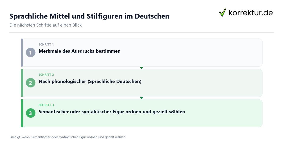 Sprachliche Mittel und Stilfiguren im Deutschen