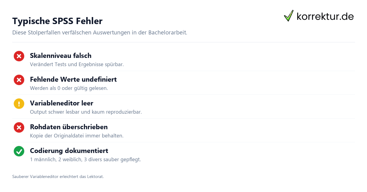 SPSS – Anleitung Grundlagen SPSS – Anleitung Grundlagen