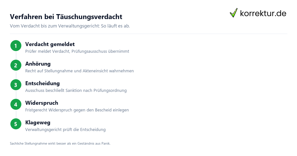 Taeuschungsversuch: Formen von Spickzettel bis nicht deklarierter KI