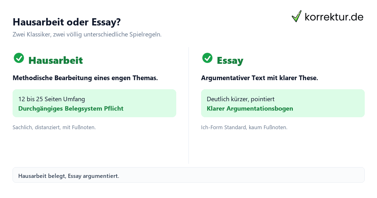 Textsorten im Studium