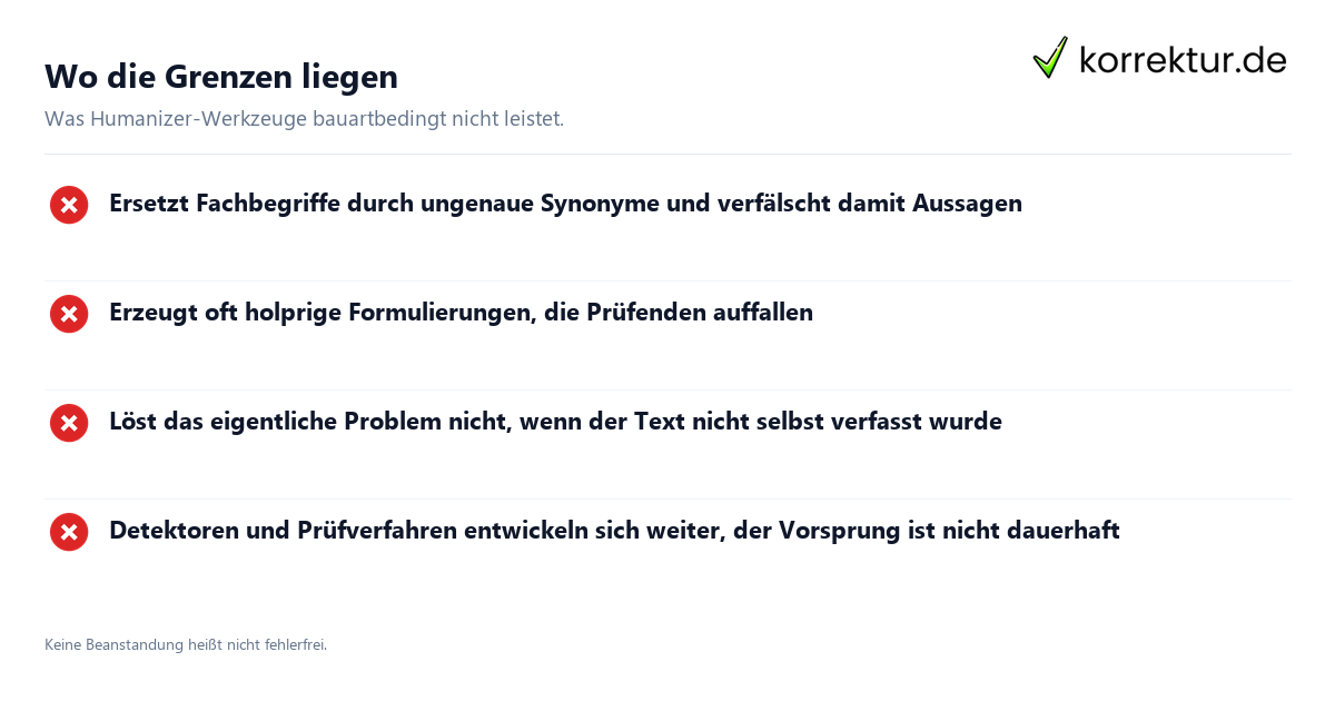 Undetectable AI und Humanizer im kritischen Test: Grenzen im Überblick