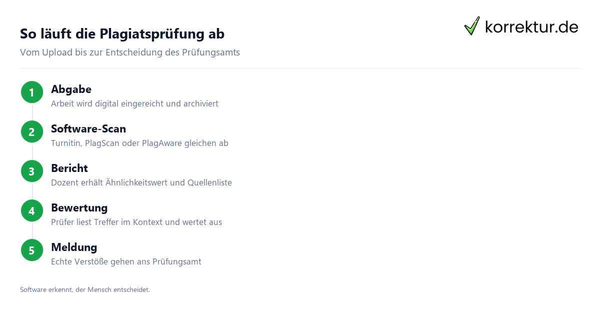 Wie pruefen Dozenten Plagiate: eingesetzte Software an Unis und Hochschulen
