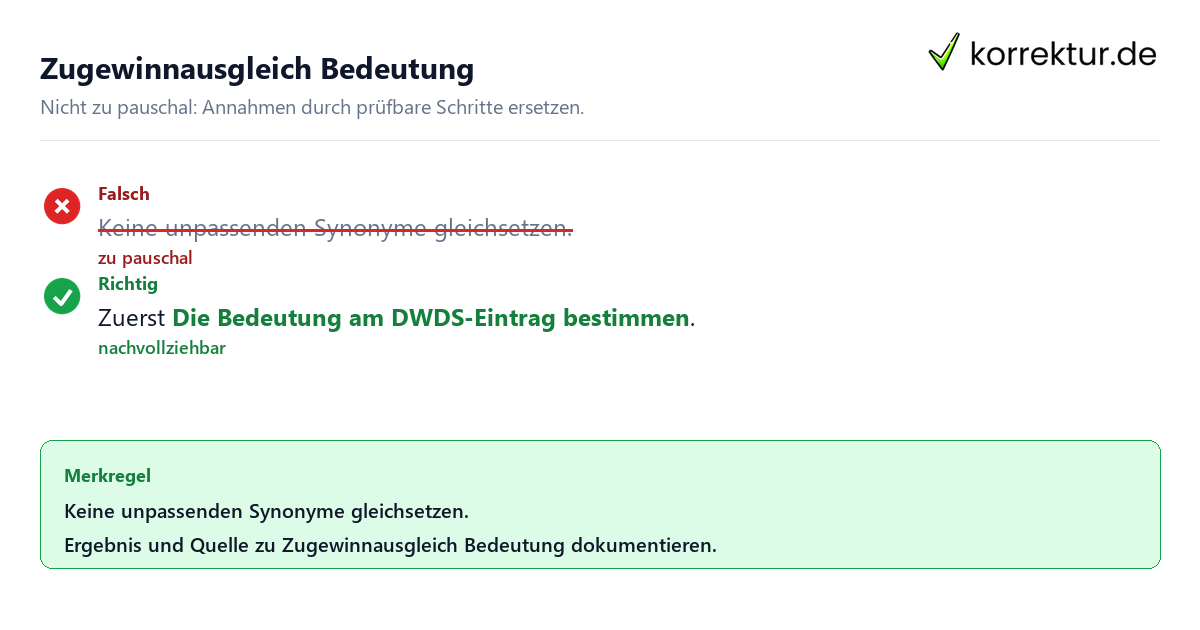 Zugewinnausgleich Bedeutung Ungeeignete und belastbare Vorgehensweise bei Zugewinnausgleich Bedeutung