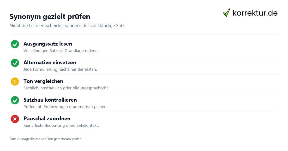 Synonym gezielt prüfen Synonyme für zusammenarbeiten im passenden Kontext mit Satzprüfung