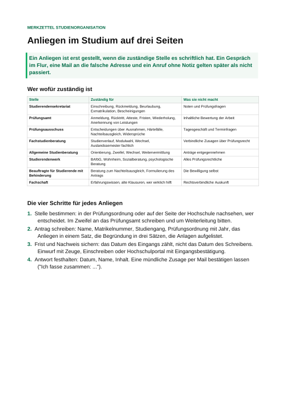 Vorschau der ersten Seite