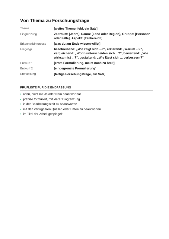 Vorschau der ersten Seite