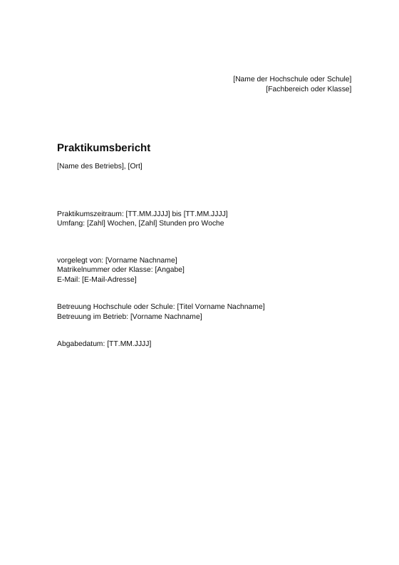 Vorschau der ersten Seite
