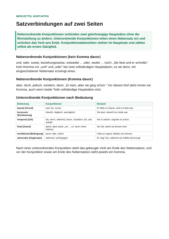 Vorschau der ersten Seite