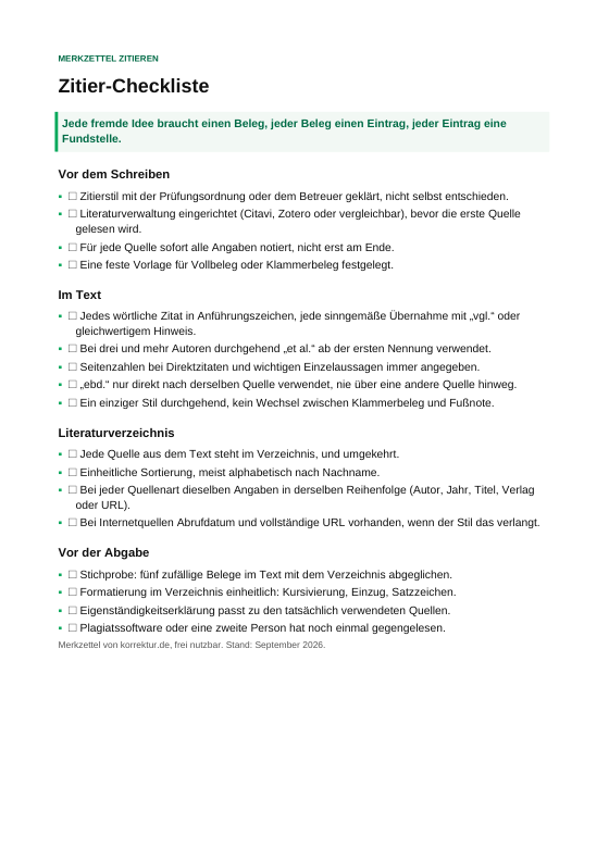 Vorschau der ersten Seite